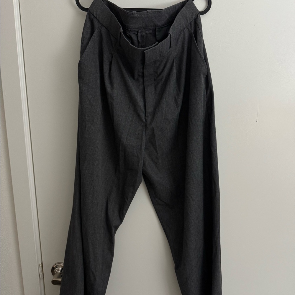 Uniqlo Charcoal Dress Pants for Men